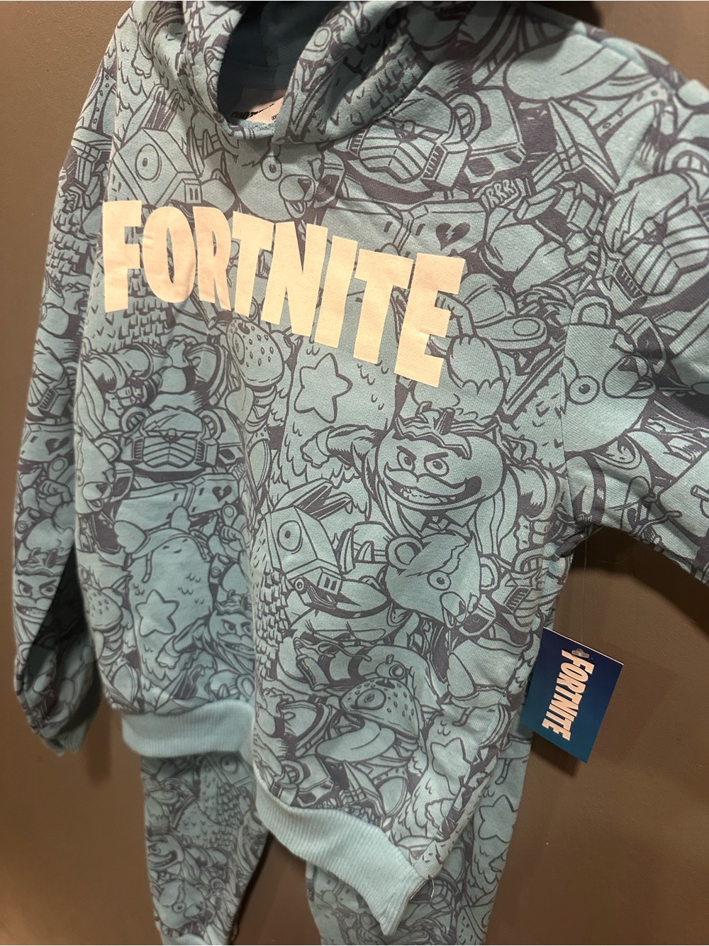 Fortnite Kids Printed Matching Set NWT in Blue